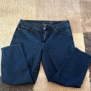 Old Navy Women's Deep Blue Straight Leg Jeans